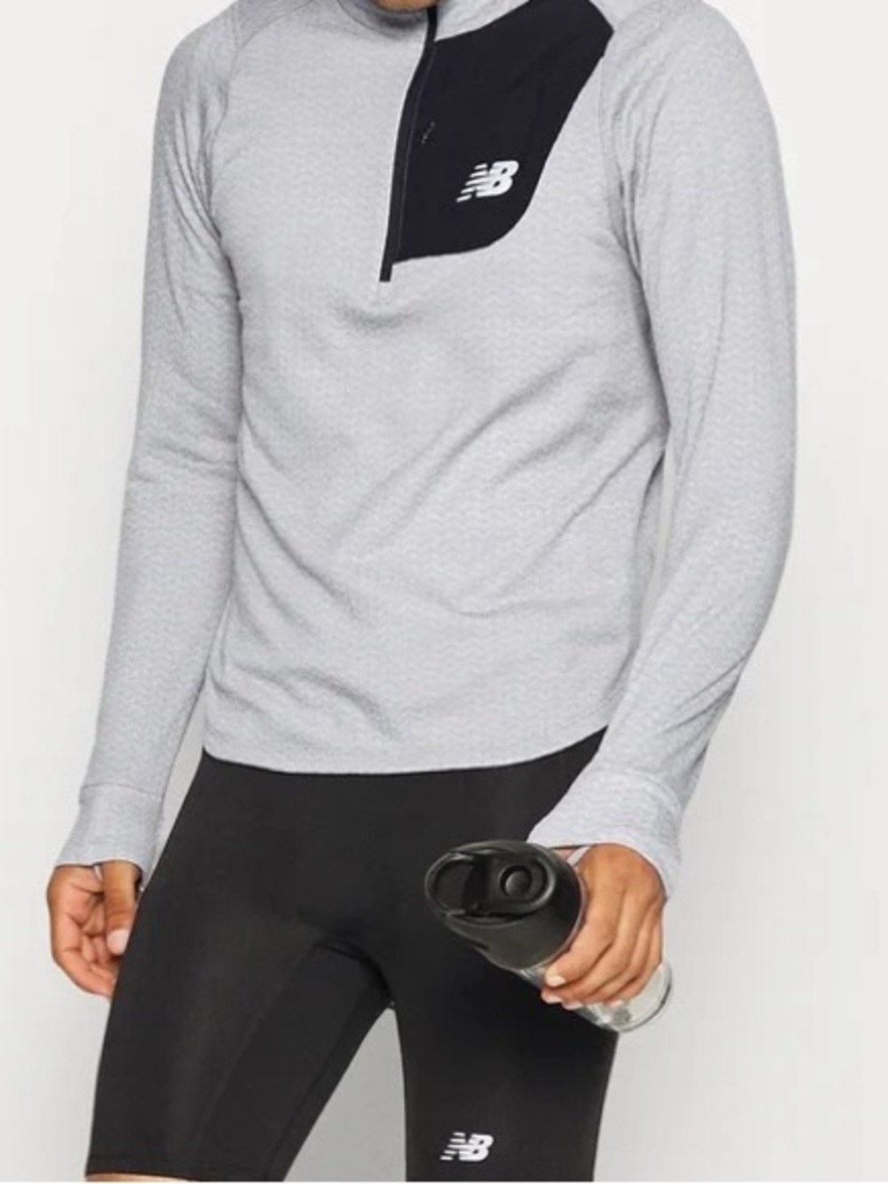 New Balance Men’s Performance Quarter-Zip Running Pullover – 2XL